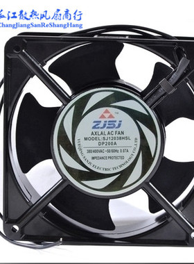 全新三巨SJ12038HSL轴流风机220V电焊机配电柜散热风扇SJ1238HA2