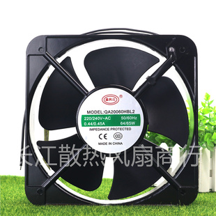 QA20060HBL2 鑫枫达 220V 0.45A 20CM 20060 轴流风机 散热风扇