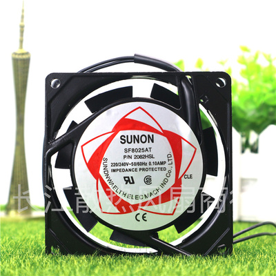 P/N2082HSL/HBL SUNON/建准SF8025AT SF23080AT 8CM 220V 风扇