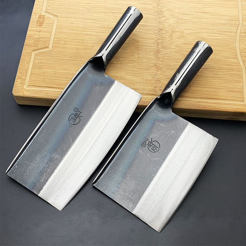 大吉高锰钢锻打杀鱼刀商用斩切菜刀商用斩鸭鱼专用刀鱼片刀切肉刀