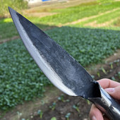 手工锻打一体剔骨刀割肉刀切肉屠夫专用分割刀杀猪卖肉专用宰羊刀