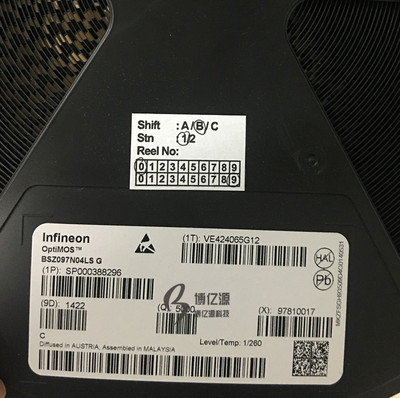 原装正品贴片BSZ097N04LSG 丝印097N04L N沟道40V 12A TSDSON-8