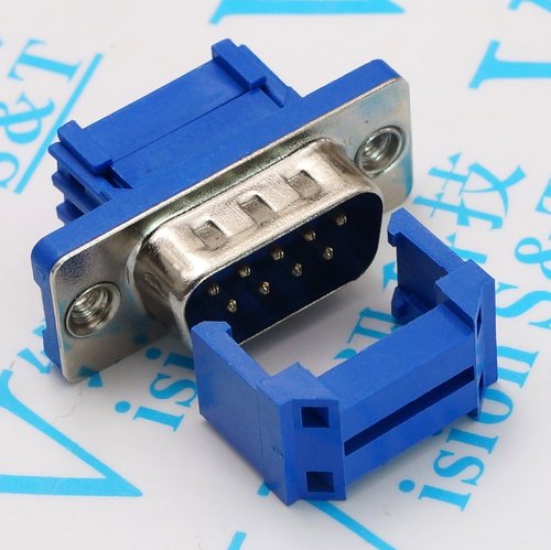 DB9/DB15/DB25 压接式 压线式 9针 母头 母座 刺破 三件套 公头