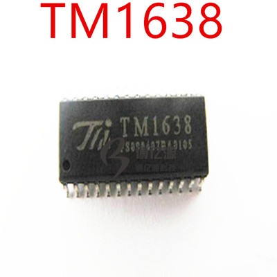 原装正品 TM1638 SOP28 LED数码管驱动芯片TM1638 TM1638