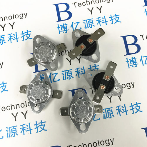 温控开关KSD301 125度 15A 250V常闭 突跳式电木温控器 温度开关