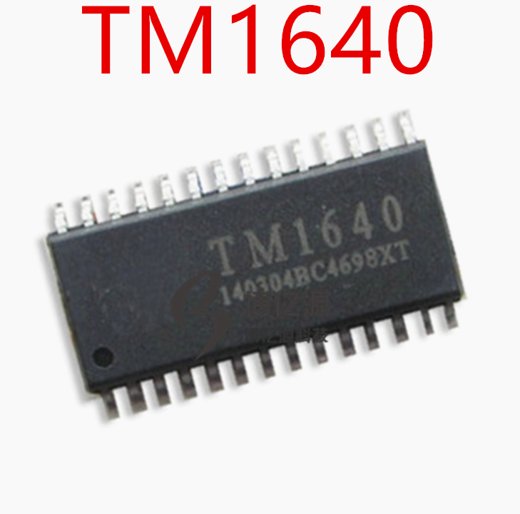 原装全新TM1640 SOP-28 LED驱动芯片 TM天微TM1640 TM1638