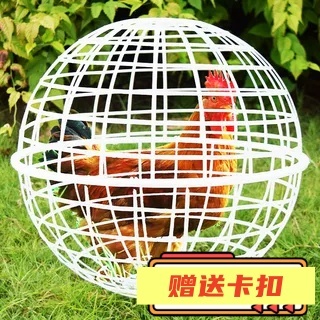 网红走地鸡笼子塑料球形鸡笼