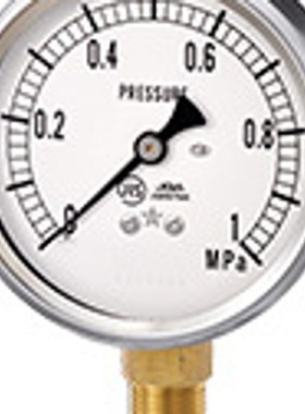 日本migishita右下精器压力计B100G3/8 S-425.0MPA
