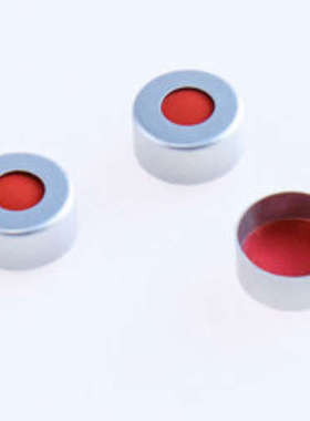 PerkinElmer N9306015，银色钳口铝盖含红色橡胶/透明PTFE