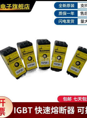 美国巴斯曼BUSSMANN保险丝TCF延时通讯熔断器TCFH20N/TCFH30N正品