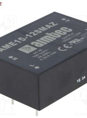 AME15-15DMAZ  AME15-15SCJZ  AME15-15SJZ 转换器: AC/DC