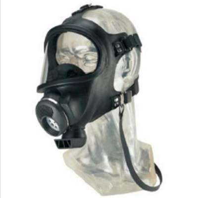 MSA/梅思安D2055000-CN Auer 3S宽视野Hycar橡胶防毒面罩