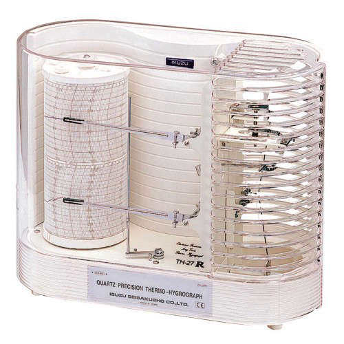 温湿度记录仪日本东京ISUZU温湿度记录仪TH-27R-MN7  7日记录纸装