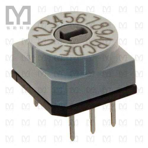 PT65106【DIP开关】SW ROTARY DIP HEX COMP 150MA 24V