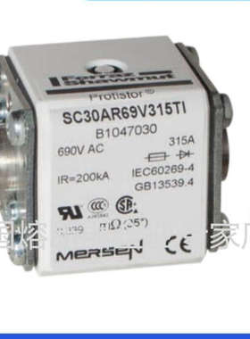 Ferraz罗兰熔断器SC30AR69V080TFM Y1046889美尔森Mersen