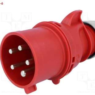 6TT 插头; 相; 电源 连接器 025 PCE
