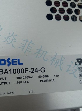 COSEL科索 ADA750F-48-CW电源适配器PLA150F-36-L
