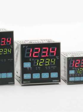 日本岛通SHIMAX温度控制器MAC3C系列/烘干炉/退火炉用温控器