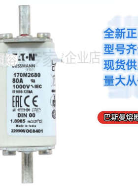 巴斯曼 bussmann 熔断器 170M3658 170M3659 170M3660 170M3661