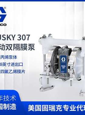 原装美国固瑞克化学品输送泵塑料泵D32911 HUSKY 307气动隔膜泵