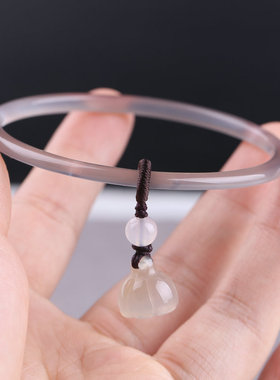 个性叮当镯玉镯真玉良缘玉髓学生