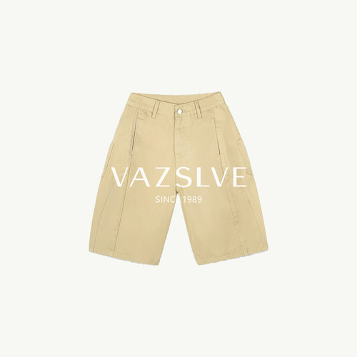 【VAZSLVE/全新奢品】极简时尚设计感轻奢轻奢风休闲裤25HT2791