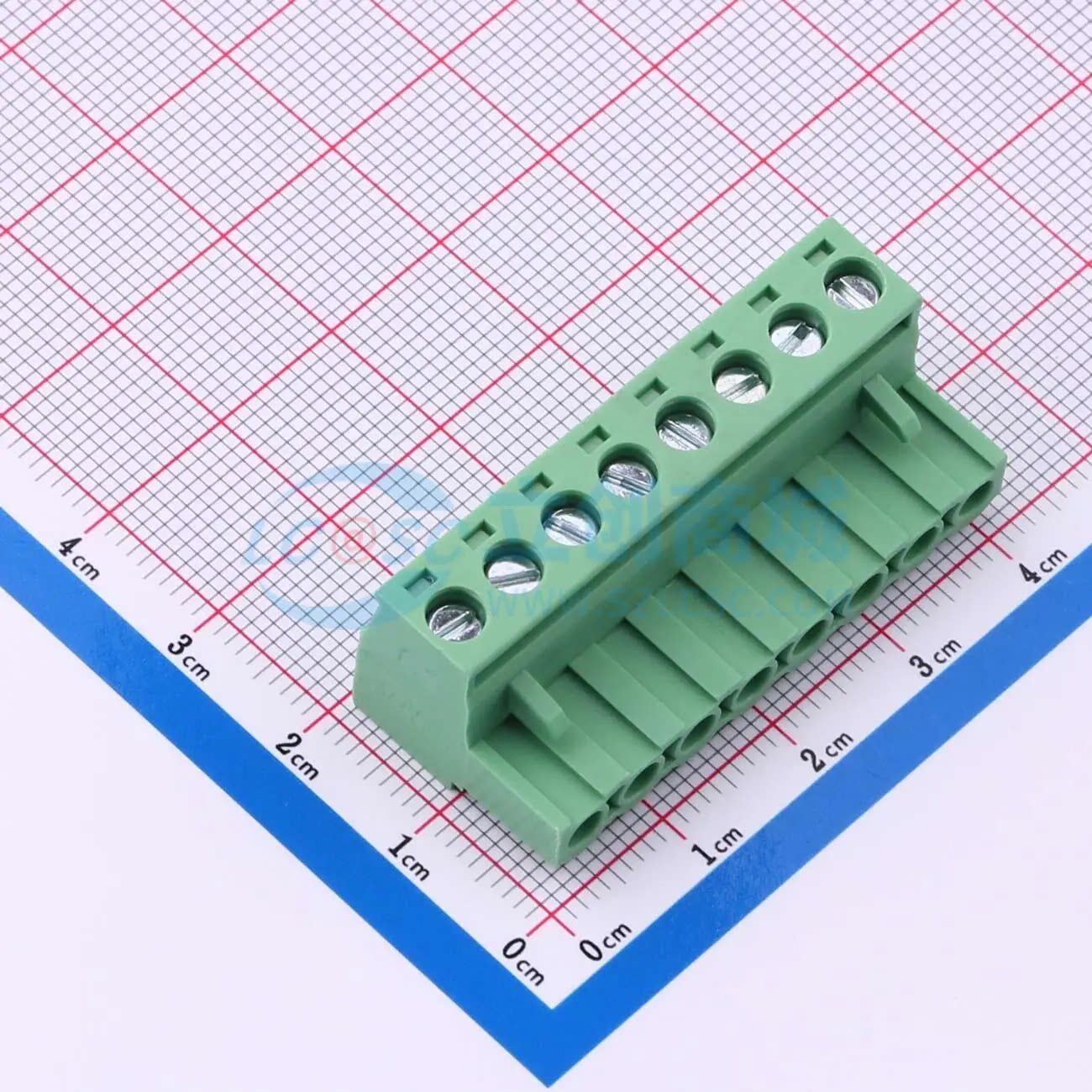 插拔式接线端子DGB508-8P4K-GG361 P=5.08mm 1x8P 公插头