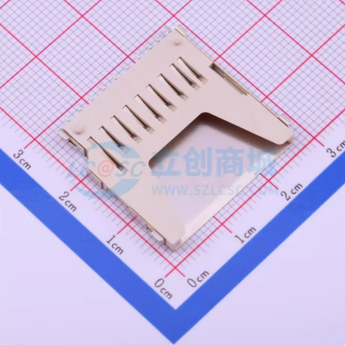 大MMC/SDCAR卡座长体款