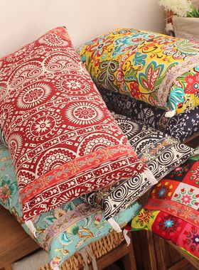 老粗布宫廷枕全荞麦壳枕头单人枕芯护颈椎枕乔麦皮硬大人助睡眠枕