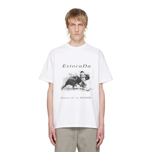 PUPILTRAVEL 复古短袖男vintage潮牌宽松boxy休闲T恤clean fit女