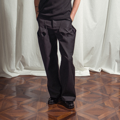 PUPILTRAVEL立体口袋休闲裤