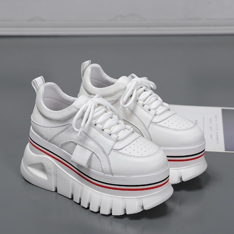 厚底小白鞋百搭休闲松糕