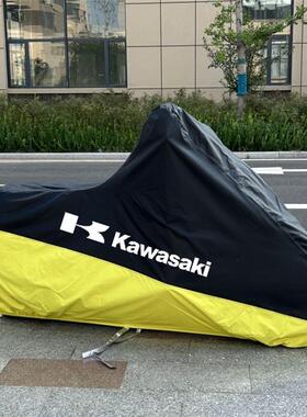 适用川崎火神versys650/1000大牛Z H2 Z900W800Z400车衣车罩X300
