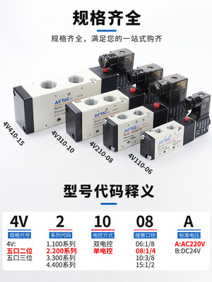 150806 动亚德104v310- -4v410电磁阀- 4v110-4v210客气 DC24v