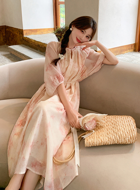 现货2026新款夏季高端绝美超好看温柔风裙子ZB066-8335-P115K168