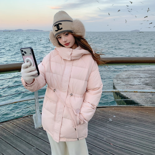 现货2025新款主推白鸭绒羽绒服女6657P235K358