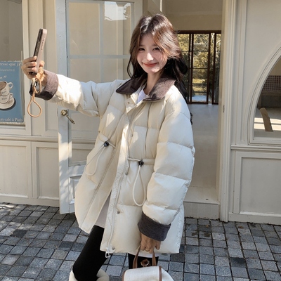 现货2025新款主推白鸭绒羽绒服女6631P265K388