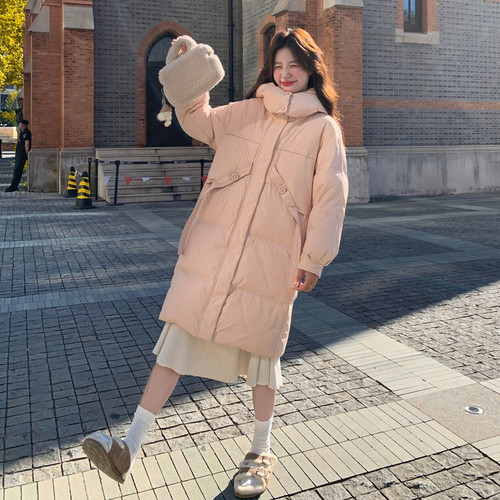 现货2025新款主推白鸭绒羽绒服女6607P235K358