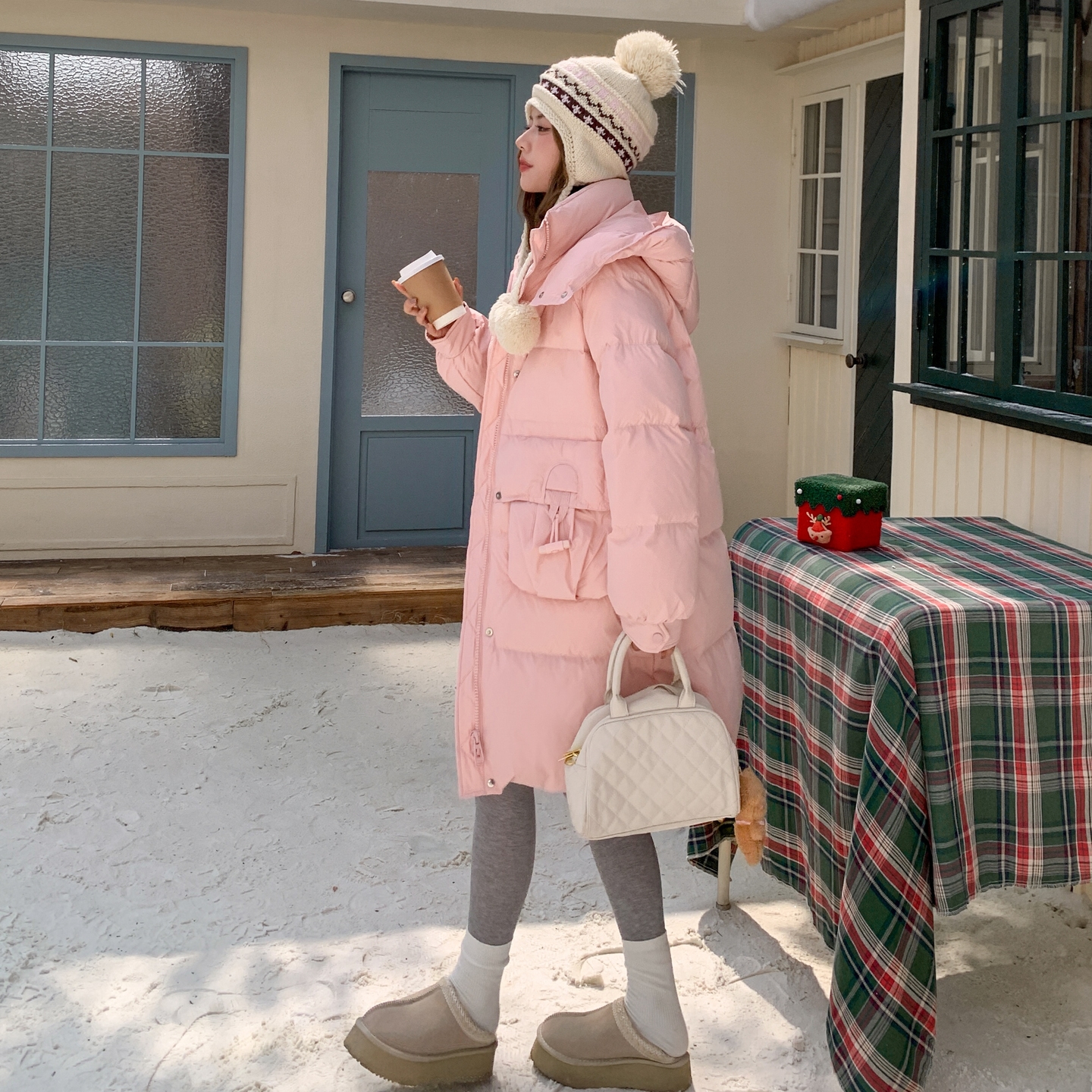 现货2025新款主推白鸭绒羽绒服女6636P265K388，女装羽绒服，杭阁服饰