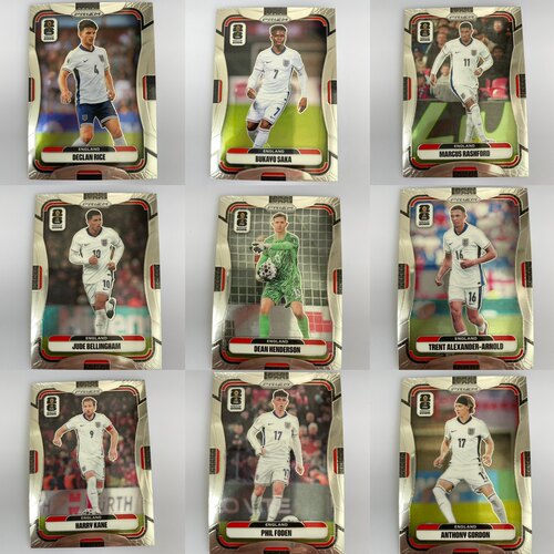 2026世界杯 prizm正式版英格兰队全套及单卡 足球球星卡 帕尼尼