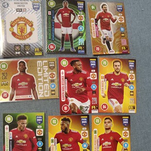 足球球星卡 帕尼尼2020-21 FIFA 365 Adrenalyn XL TCG曼联队普特