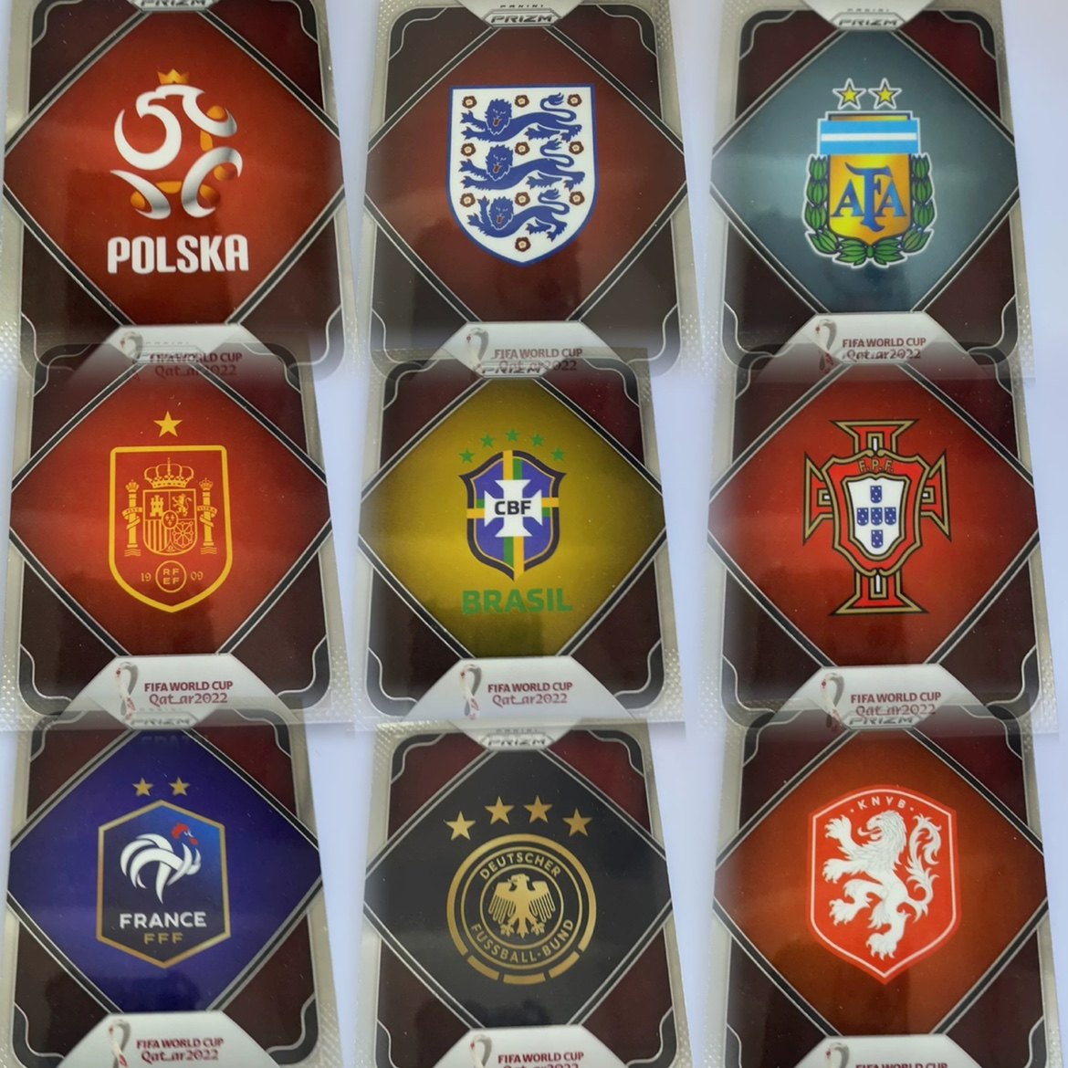 2022世界杯各国球队队标 队徽全套及单卡 足球球星卡 帕尼尼出品,运动/瑜伽/健身/球迷用品,球迷用品,淘宝优惠券,粉丝福利购,淘宝优惠卷