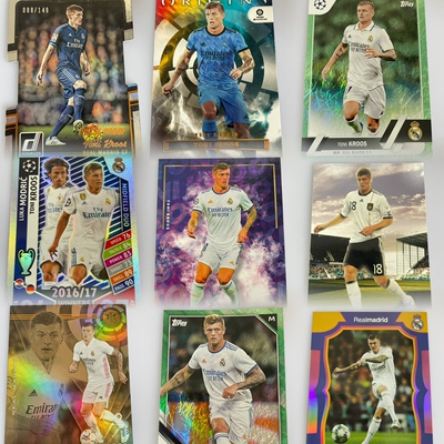 德国皇马toni kroos托尼克罗斯普特专集 足球球星卡 帕尼尼topps
