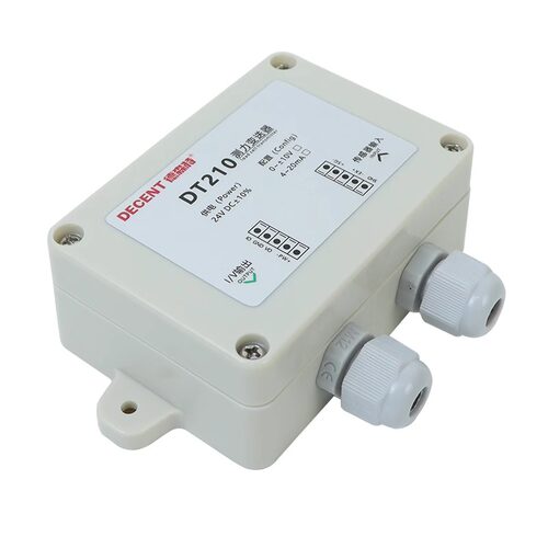 DT210称重变送器重量传感器电流电压测力放大器4-20ma/±10v