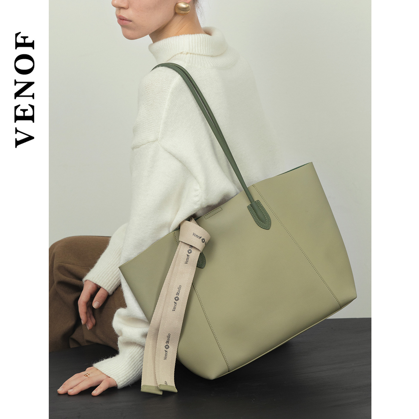 维洛芬品牌托特包新款单肩包