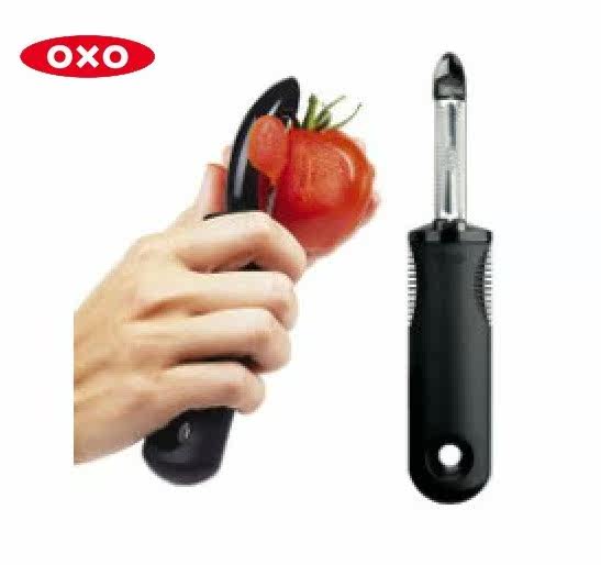 OXO厨房削皮挖眼耐用顺手不跑汁图片
