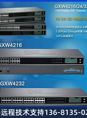 潮流网络GXW4216/GXW4224/GXW4232//GXW4248语音网关GXW4
