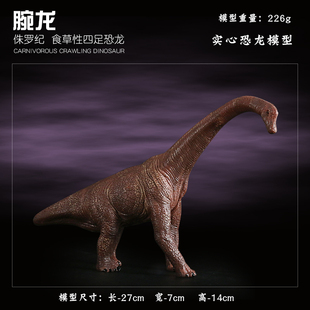 儿童塑胶恐龙模型仿真动物套装三角龙甲龙剑龙钉状龙玩具男孩手办