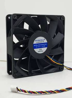RUIZHAN RZ14038H12B-6 14cm 12V 43.2W暴力直流散热风扇代E9+E10