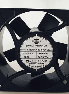 SINWAN信湾 S180GAP-22-1（GYC） 200/240V 17689 轴流散热风机